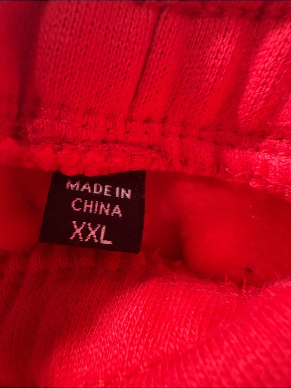Ananke Red Fleece jogger- 2X BNWT- unisex- POT-2/16